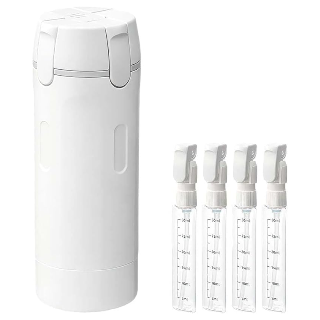 Dispensador de Viaje 4 en 1 Antiderrames